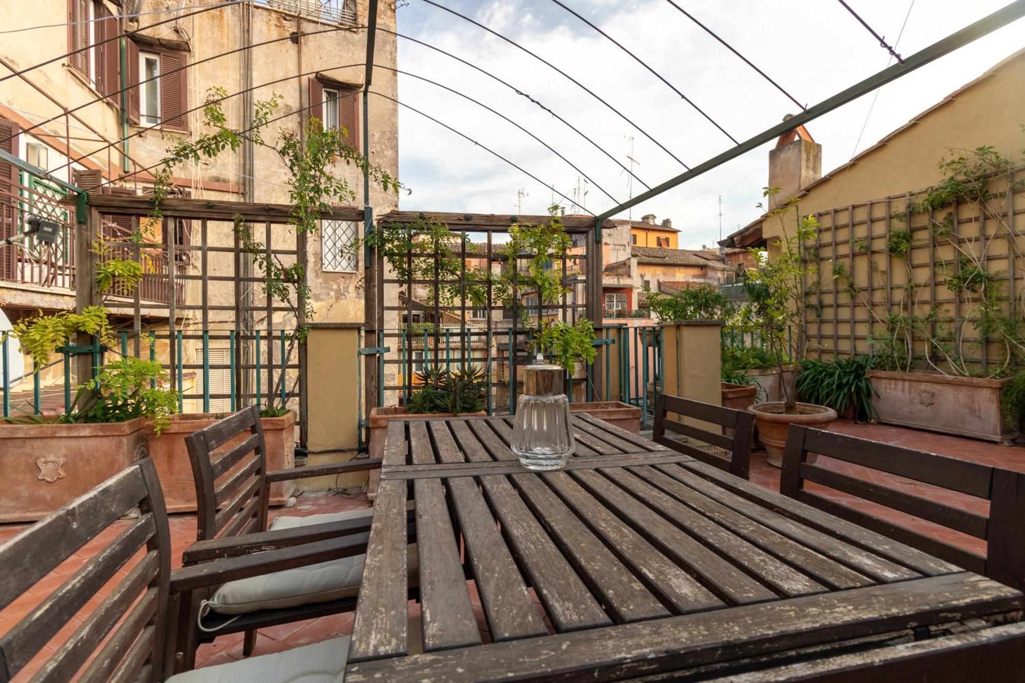 Attico Minerva Con Due Terrazze Apartment Rome Bagian luar foto
