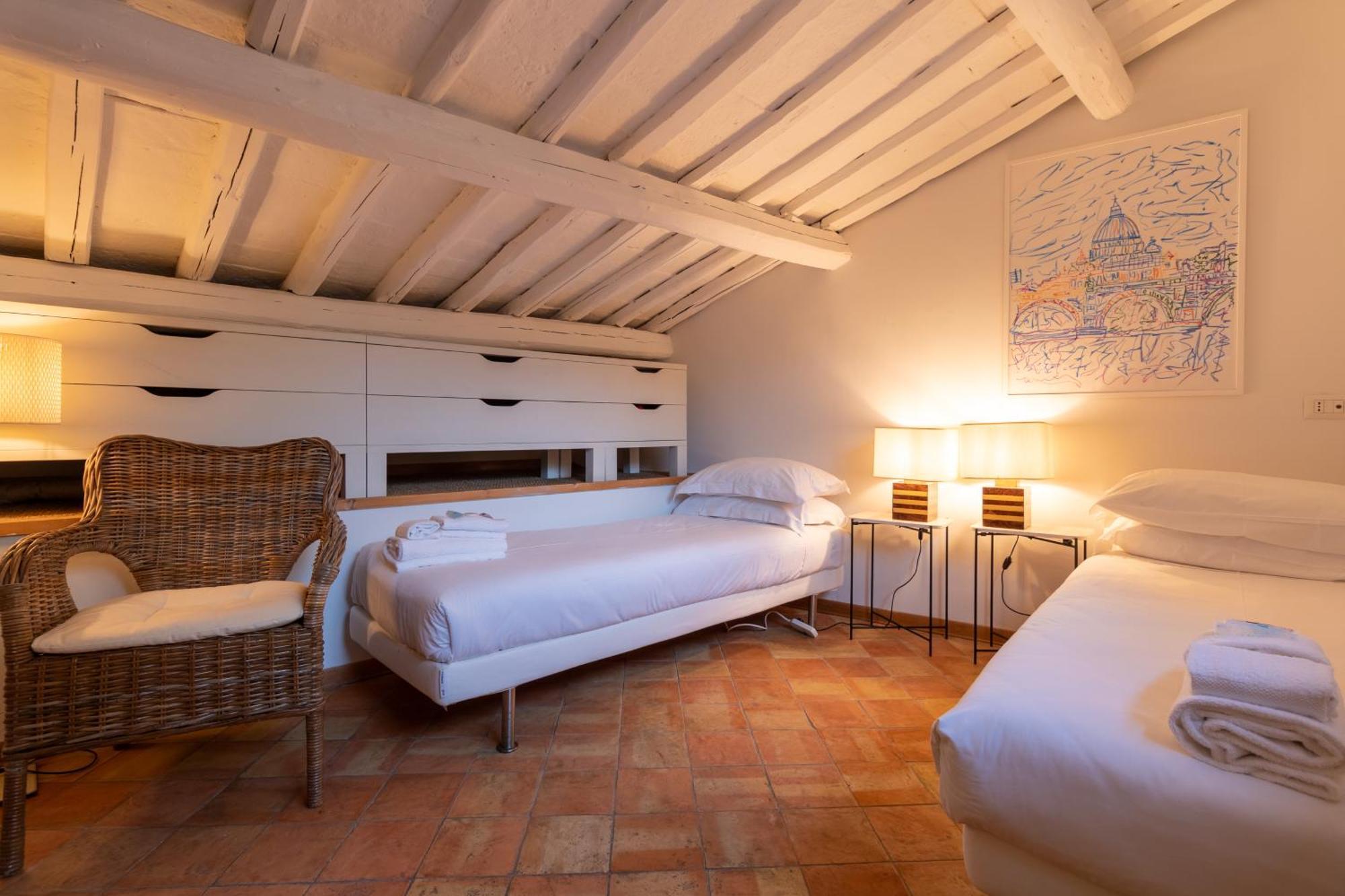 Attico Minerva Con Due Terrazze Apartment Rome Bagian luar foto