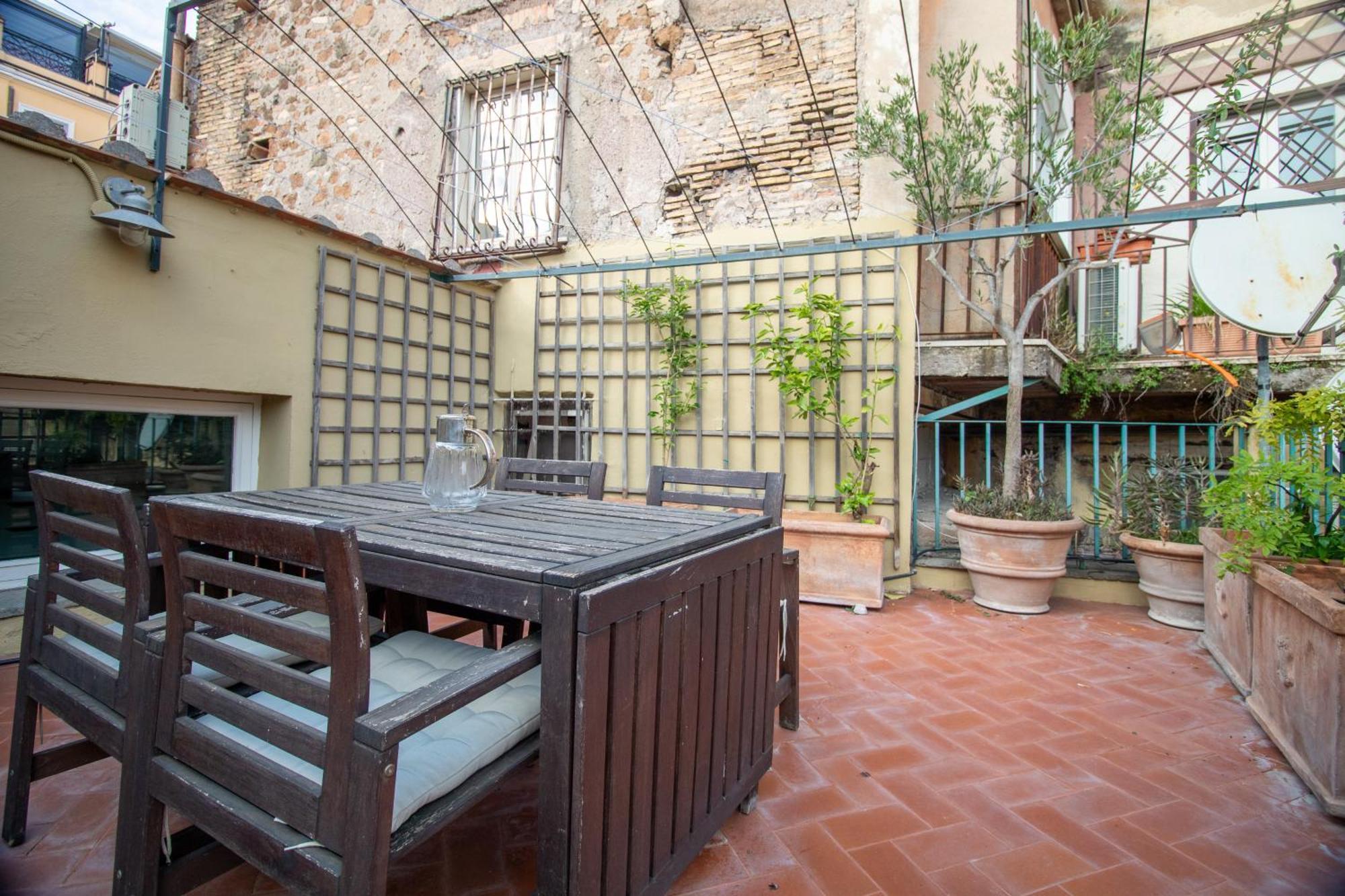 Attico Minerva Con Due Terrazze Apartment Rome Bagian luar foto